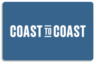 Coast To Coast Gift Card