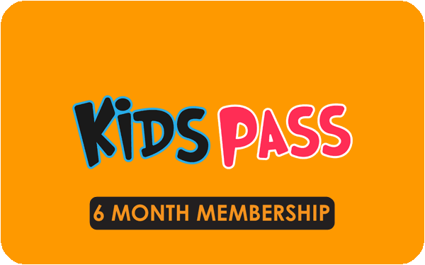 6 Month Kids Pass Gift Card