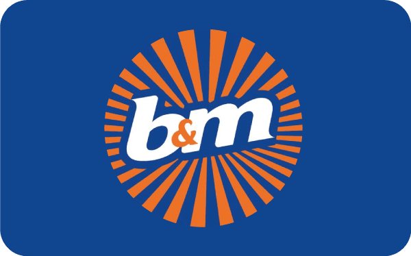 B and M Gift Card