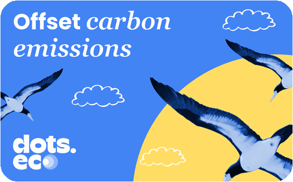 Dots Eco Offset 10kgs Of Carbon Emissions Uk Gift Card
