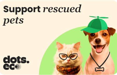 Dots Eco Support Rescued Pets Uk Gift Card