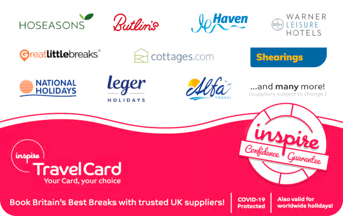 Inspire UK Staycation Gift Card