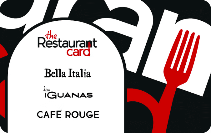 Restaurant Gift Card