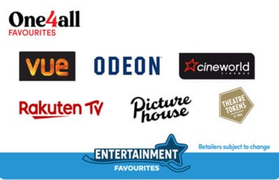 Entertainment Favourites Gift Card